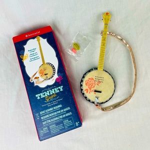 American Girl Tenney Grant Banjo with box and pick